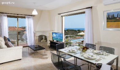 Кипр. Пафос. Новая панорамная вилла с бассейном с ВНЖ в пода