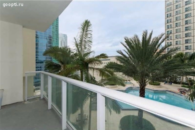 Угловая квартира в Майами с красивым видом