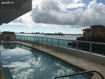Квартира в Майами с видом на залив Бискейн