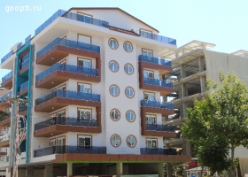 Новая квартира с видом на море в г.Алания(Турция) в 150м от