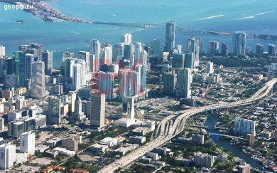Участок 697м2 в центре Майами, Флорида, США