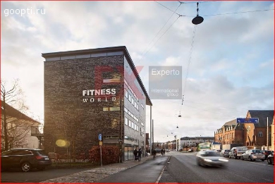 Здание с   фитнес-центром Fitness World в Копенгагене